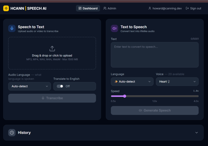 Speech AI APP